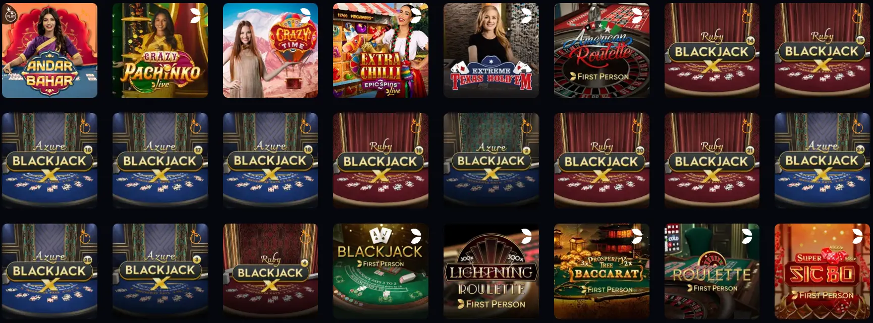 7BitCasino live games