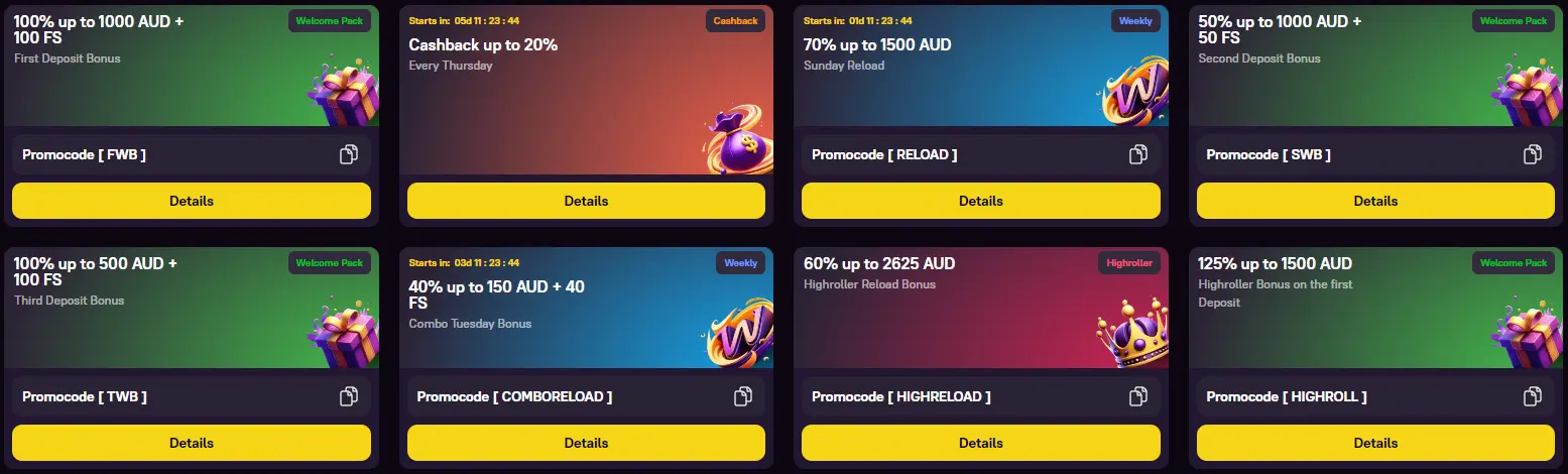 Zoome casino bonuses example