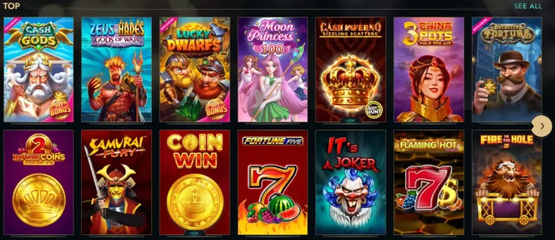 Dolly casino top games