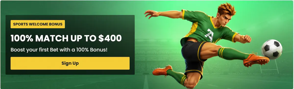 7aBet Australia sports betting welcome bonus with 100 percent first deposit match 